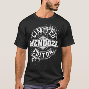 T-shirt MENDOZA Drôle Nom de famille Arbre de famille Ann