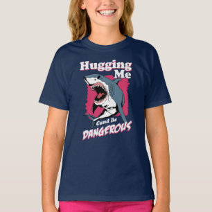 T-shirt M'Enfermer Peut Être Dangereux   Avertissement de 