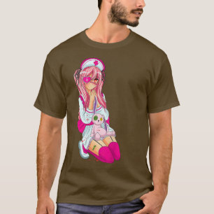 T-shirt Menhera chan Yami Kawaii Pastel Goth Harajuku Cri