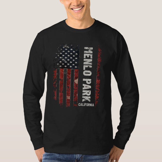 T-shirt Menlo Park Californie (Devant)