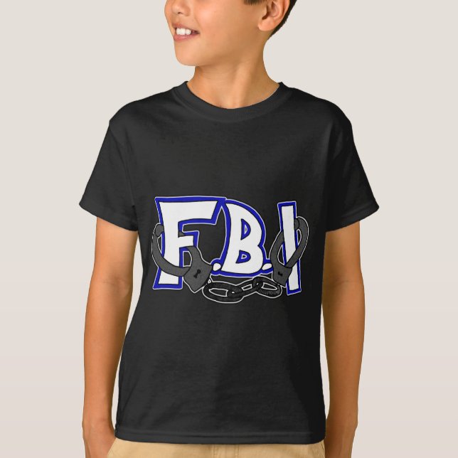 T-shirt Menottes de FBI (Devant)