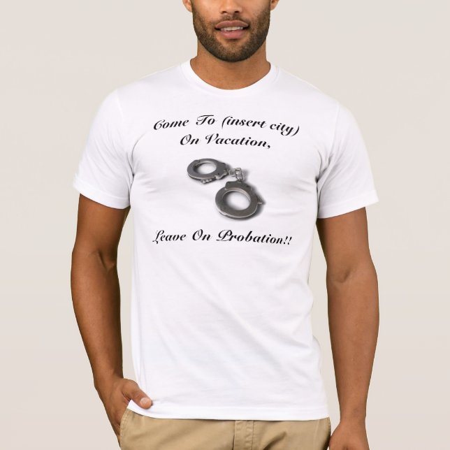 T-shirt Menottez, venu (ville d'insertion) des vacances, (Devant)
