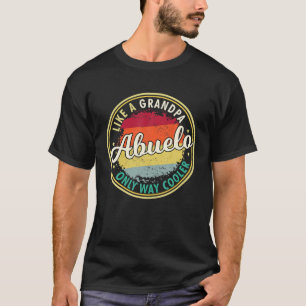 T-shirt Mens Abuelo Comme Un Grand-Père Que Le Chemin Glac