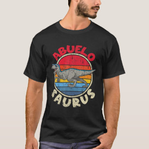 T-shirt Mens Abuelo Saurus I Velociraptor I Family Matchin