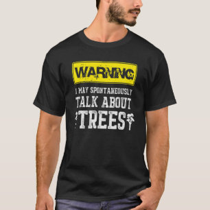 T-shirt Mens Arboriste Parler d'Arbres Lumberjack 1