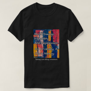 T-shirt Mens Art Moderne C'est probablement une allergie d