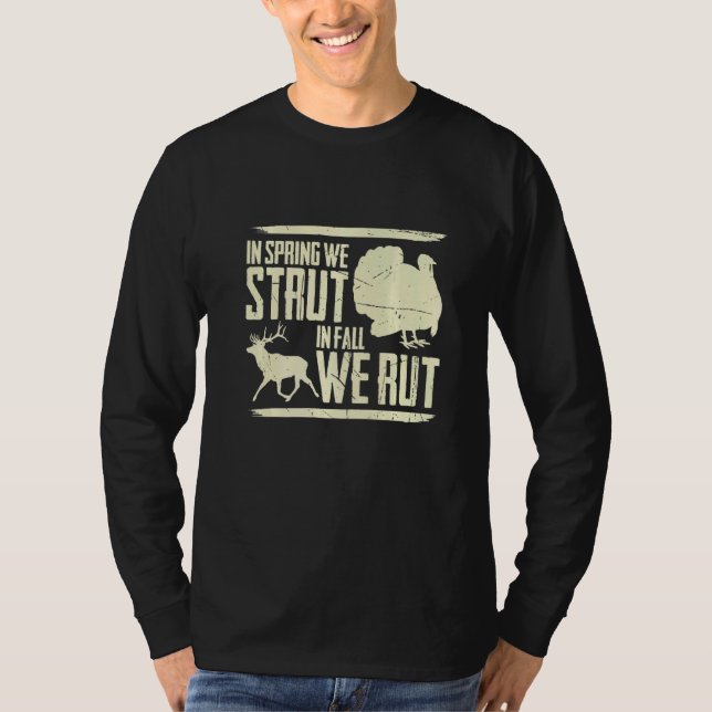 T-shirt Mens Au Printemps Nous Avons Commencé À L'Automne  (Devant)