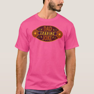 T-shirt Mens Avertissement Papa Plaisanterie Chargement Fê