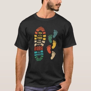 T-shirt Mens Baba Baba Chaussure Avec Petites Empreintes