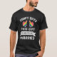 T-shirt Mens Bachelor Party Lgbt Gay pride Groom Bride (Devant)