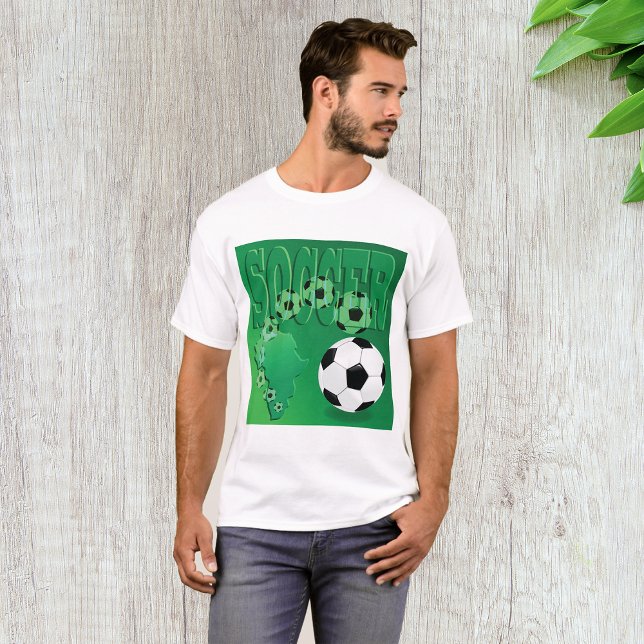 T-Shirt Mens Balls De Football (Créateur téléchargé)