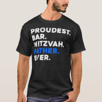 Mens BAR FIER MITZVAH PÈRE JAMAIS juif GARÇON
