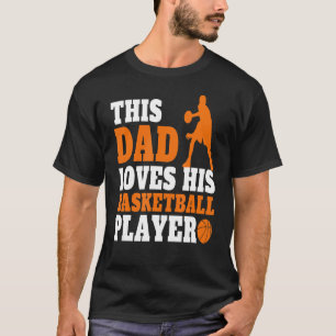 T-shirt Mens basket-ball papa Dire basket-ball Players Pap