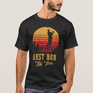 T-shirt Mens Best BOB By Par Fête des pères Golf Golf Golf