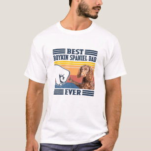 T-shirt Mens Best Boykin Spaniel Papa Ever Funny Dog