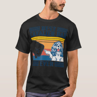 T-shirt Mens Best Cavalier King Charles Spaniel Dad Ever F