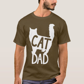 T-shirt Mens Best Chat Papa Fête des pères Hommes Kitty Da
