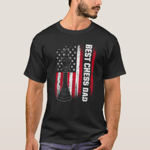 T-shirt Mens Best Chess Papa Chess Club Joueurs d'échecs C
