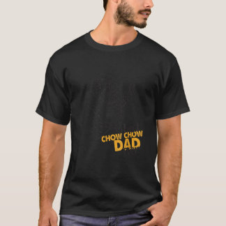 T-shirt Mens Best Chow Chow Papa Jamais Chow Chow Chow Cho