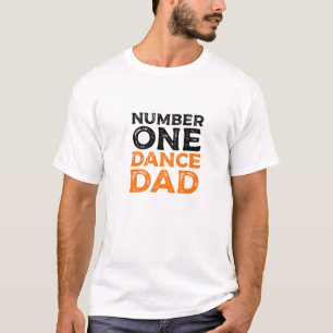 T-shirt Mens Best Dance Papa, Funky Dancer Père