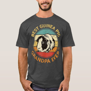 T-shirt Mens Best Guinée Pig Grandpa Ever Shirt Funny Fath