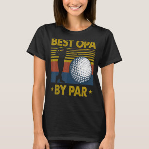 T-shirt Mens Best Opa By Par Disc Golf For Men Père's