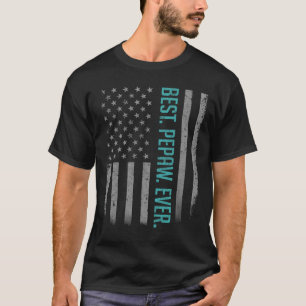 T-shirt Mens Best Pepaw Jamais US American Flag Shirt Don 