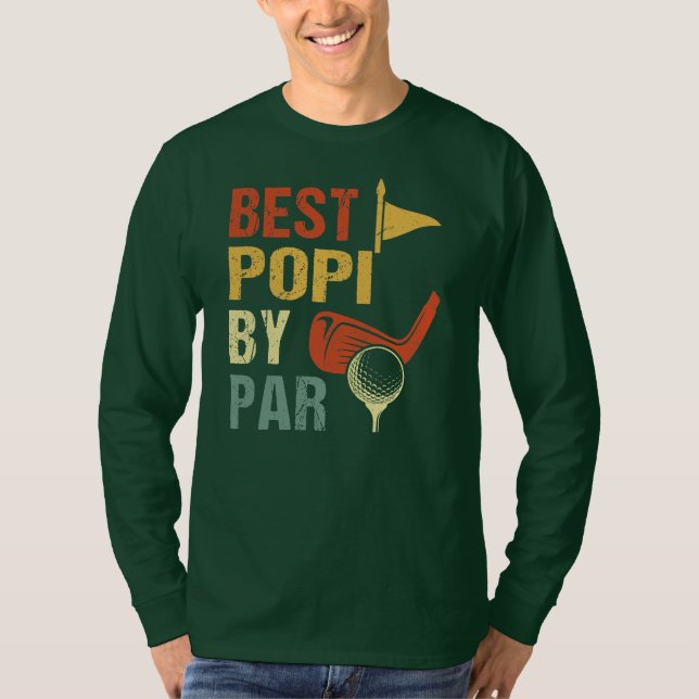 T-shirt Mens Best POPI par Par Golf  (Devant)