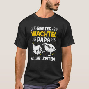 T-shirt Mens Best Quail Papa All Times Quail Breeders Quai