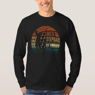 T-shirt Mens Best Stepdad By Par Retro Fête des pères Golf