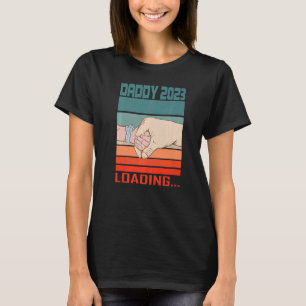 T-shirt Mens bientôt être papa 2023 Chargement attendu pap
