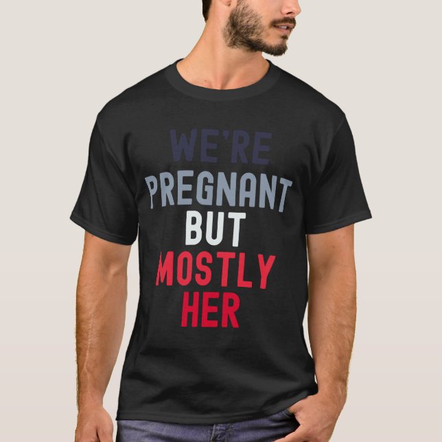 T-shirt Mens Bientôt Être Papa Nouveau Papa Grossesse Prem (Devant)