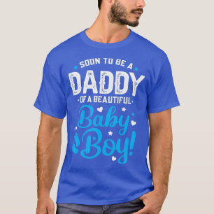 T-shirt Mens Bientôt Être Un Papa D'Un Bébé Nouveau Pa