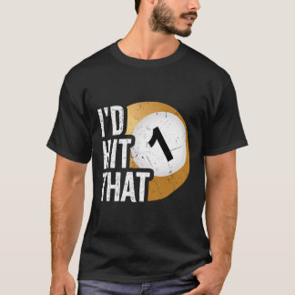T-shirt Mens Billiards Drôle Id Toucher Ce Joueur De Billa