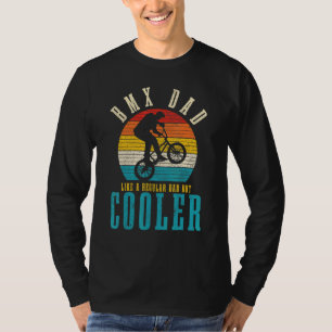T-shirt Mens Bmx Papa Comme Un Père Régulier Mais Glacière