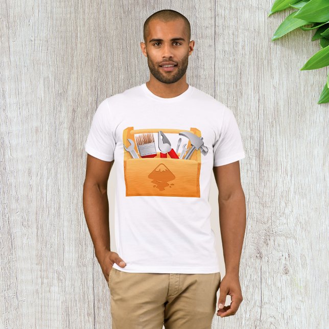 T-shirt Mens Boîte à outils (Créateur téléchargé)