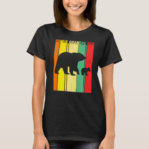 T-shirt Mens Bonus Grandpa Bär Bonus Grand