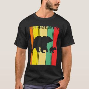 T-shirt Mens Bonus Grandpa Bär Bonus Grand