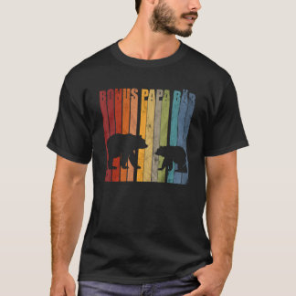 T-shirt Mens Bonus Papa Bonuspapa Step Papa Stepdad Père