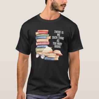 T-shirt Mens Bookaholic livre femmes pour hommes 1