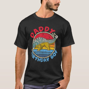 T-shirt Mens Boy Birthday I Daddy I Ankylosaurus I Family