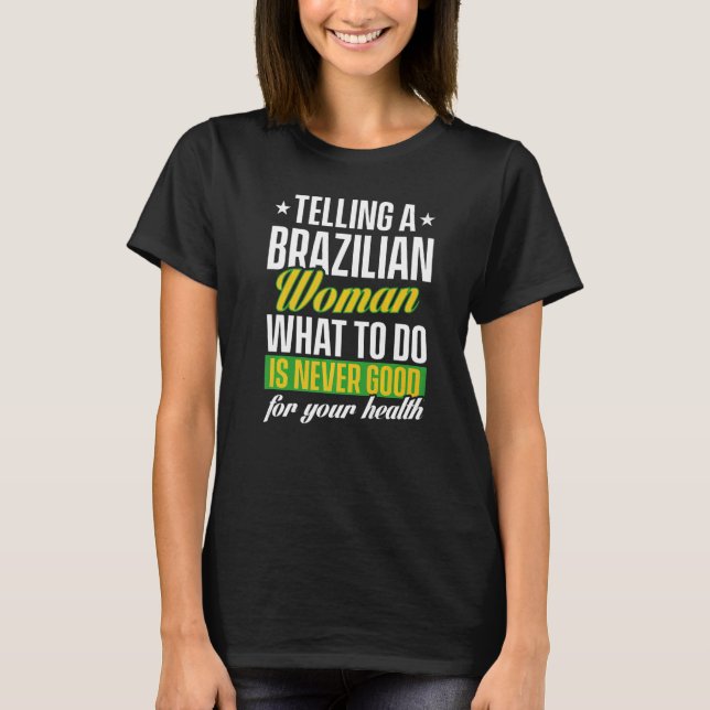 T-shirt Mens Brazil Proud Brazilians Brazilian Roots Ameri (Devant)