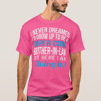 T-shirt Mens Brother In Law de Soeur in Law Drôle cadeau 
