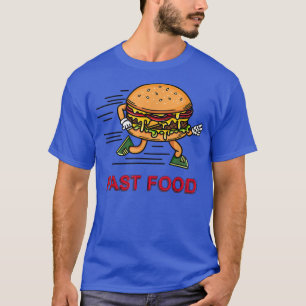 T-shirt Mens Burger Cuisine Amusant Fast Food Burger Lover