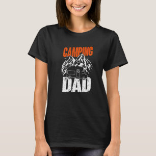 T-shirt Mens Camping Papa Camper Caravan Camping 1