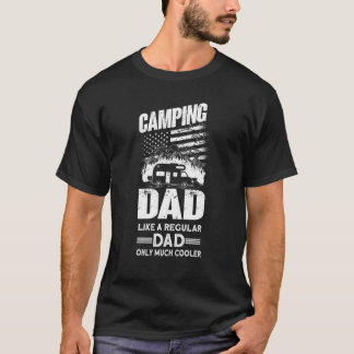 T-shirt Mens Camping Papa Camper Caravan Camping 5