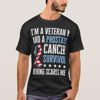 T-shirt Mens Cancer de la prostate Survivant Chimiothérapi