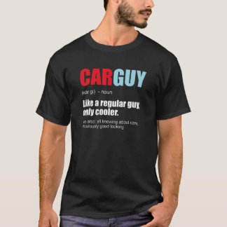 T-shirt Mens Car Guy Car Guy Définition Gear Head Car Love