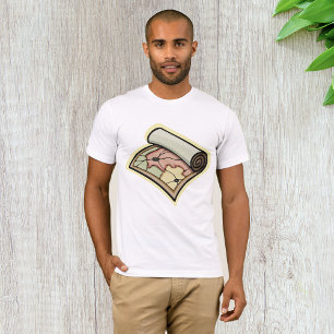 T-shirt Mens Carte de défilement
