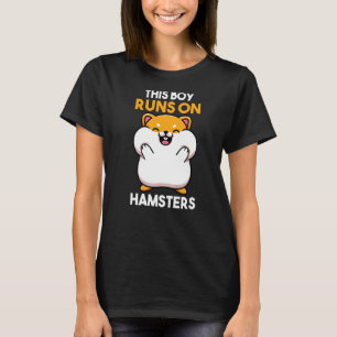 T-shirt Mens Ce Garçon Fonctionne Sur Hamsters